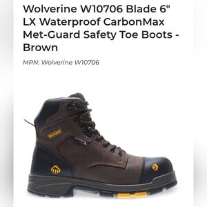 WOLVERINE - EPX Steel Toe Boots